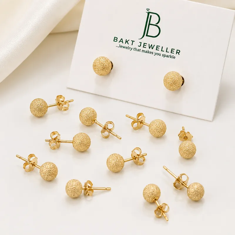 18k Gold Earring BA