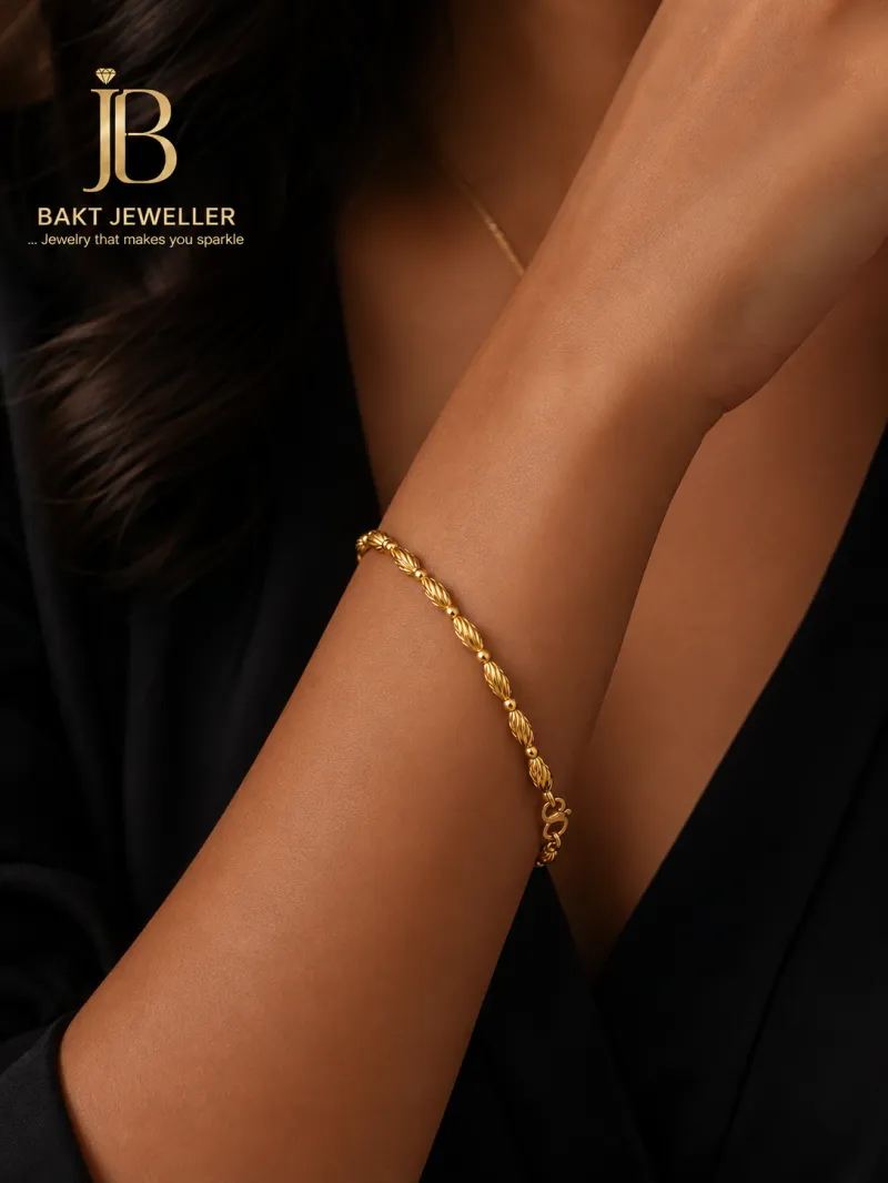 18k Gold Bracelet 3.4g