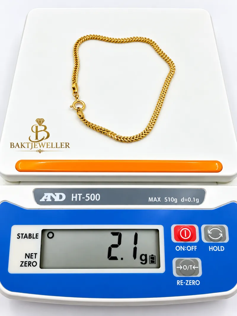 18k Gold Bracelet 2.1g