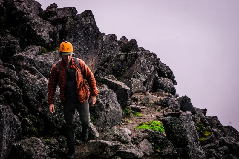 Yacana clients climbing a Mexican volcano