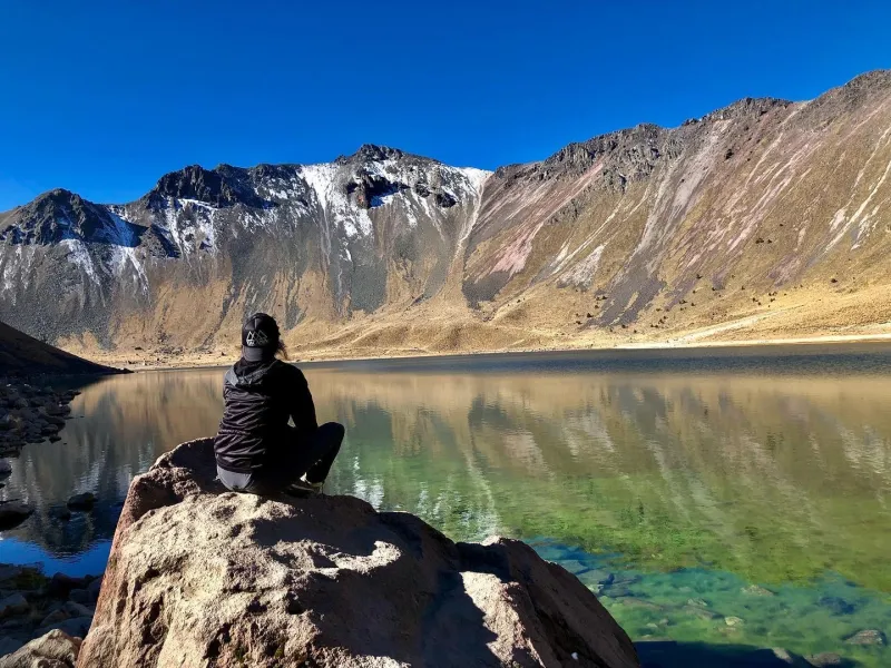 Nevado de Toluca crater lakes at 4,680m