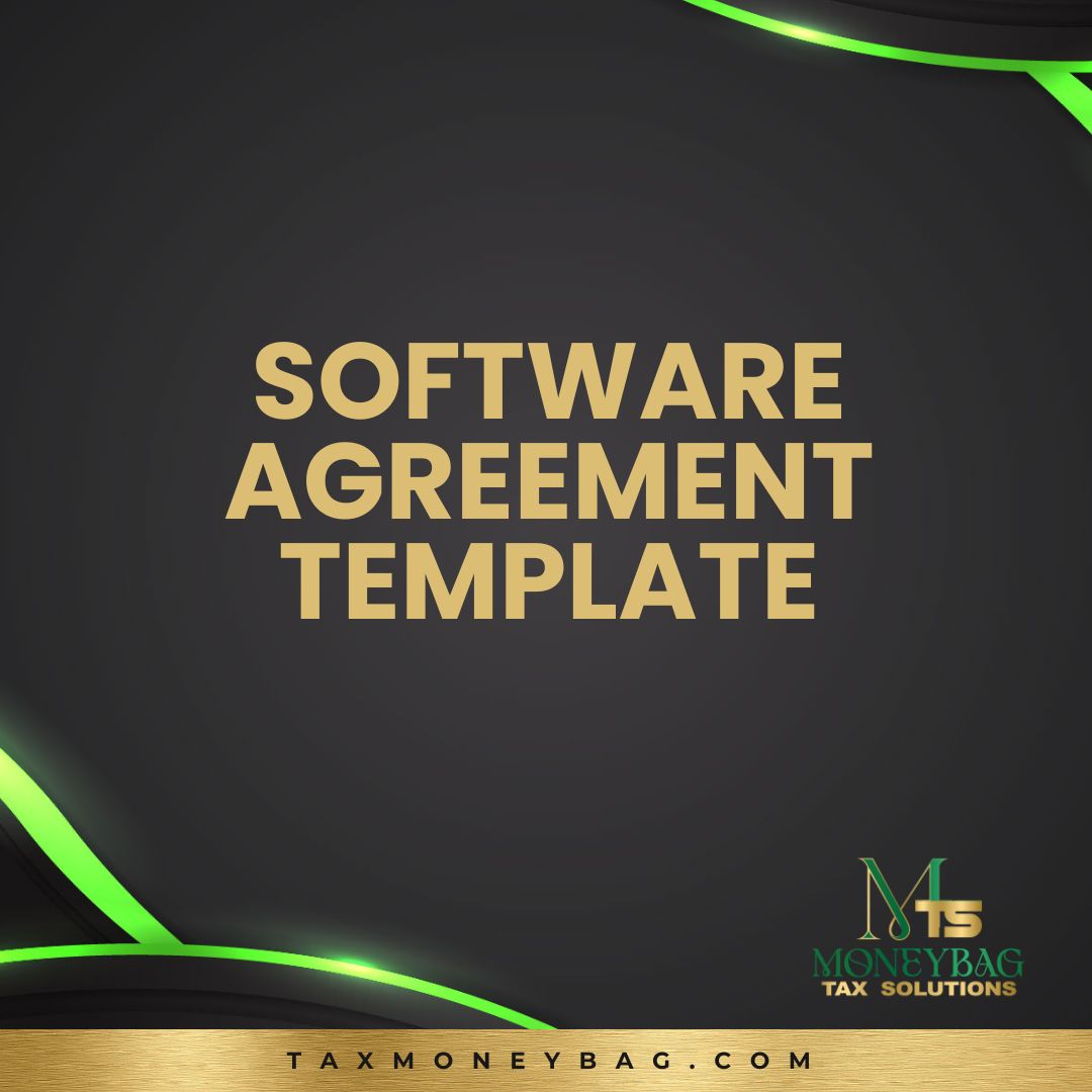 Software Fee Agreement Template