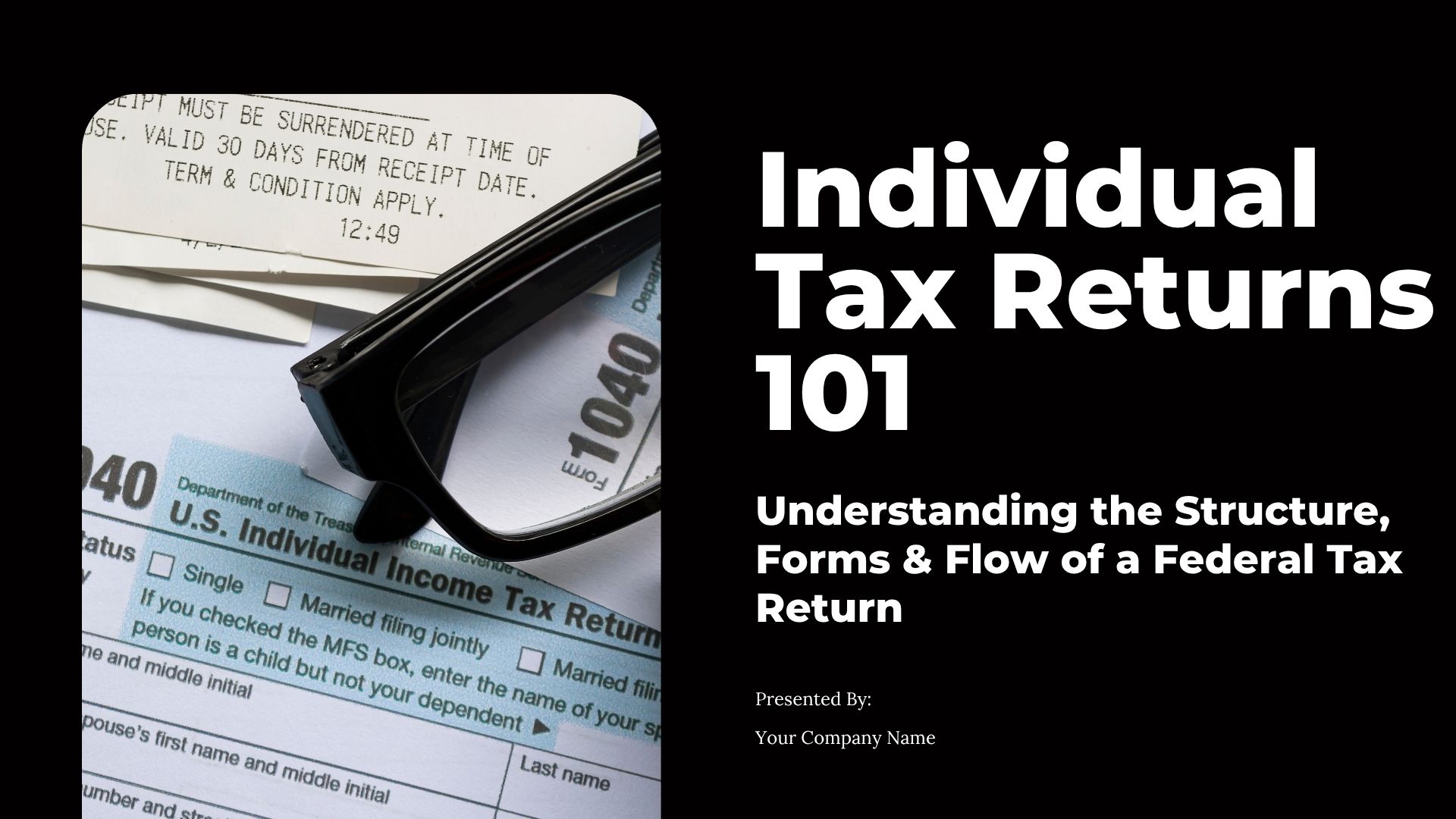 Individual Tax Returns 101