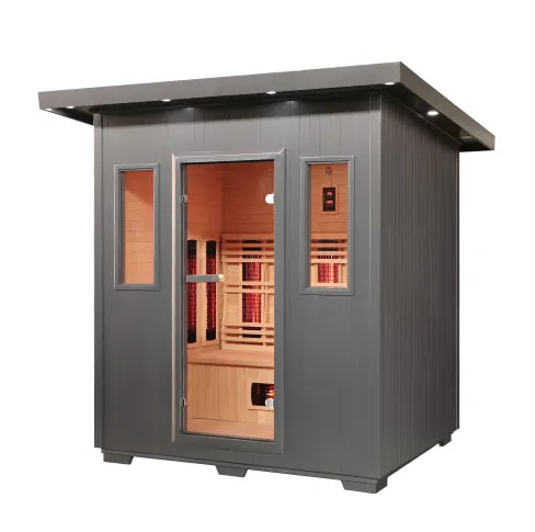 Pacific 4-Person Outdoor Infrared Sauna
