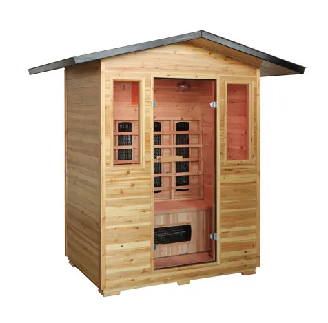 Grand by 3-Person Outdoor Infrared Sauna