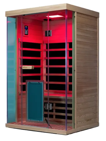 Wizzisaunas S02 2 Person Infrared Sauna Low EMF