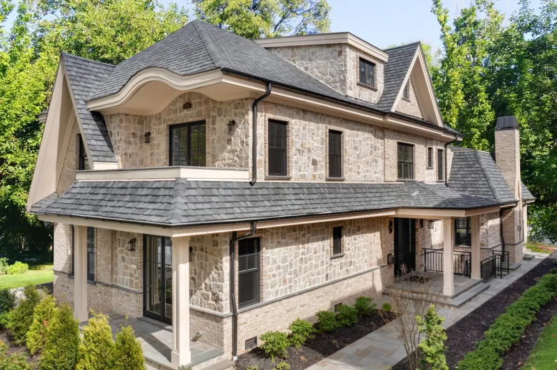 Jamaica Estate, corner elevation