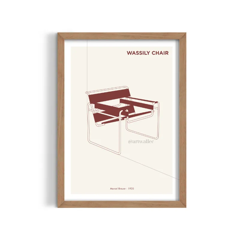 Cuadro Silla Wassily – Estilo Patente Bauhaus