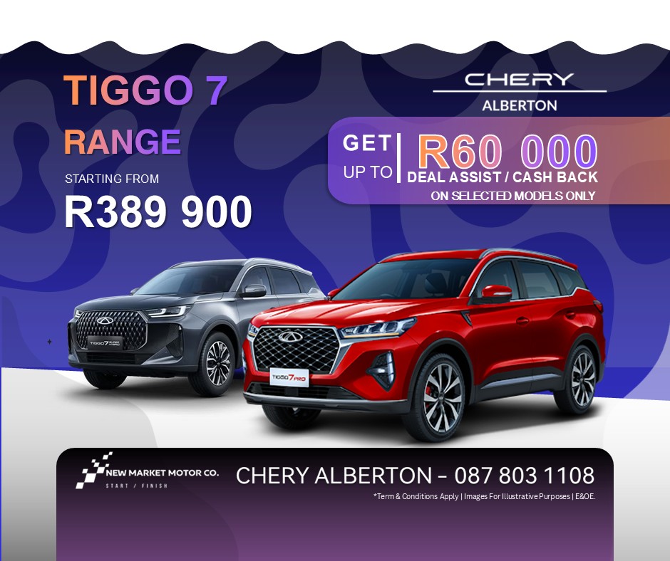 Chery Tiggo 7 Range