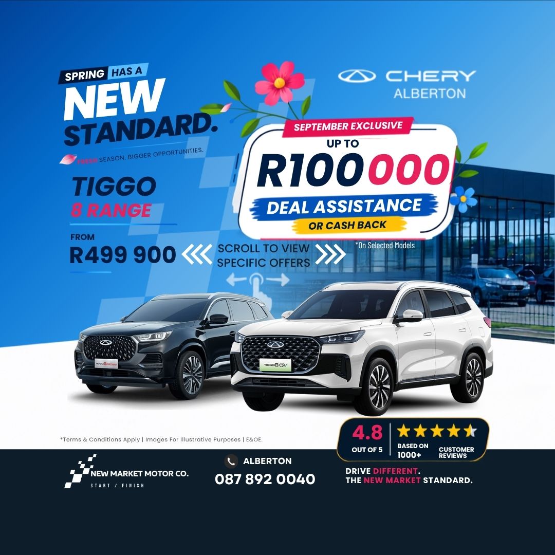 Chery Tiggo 8 Range