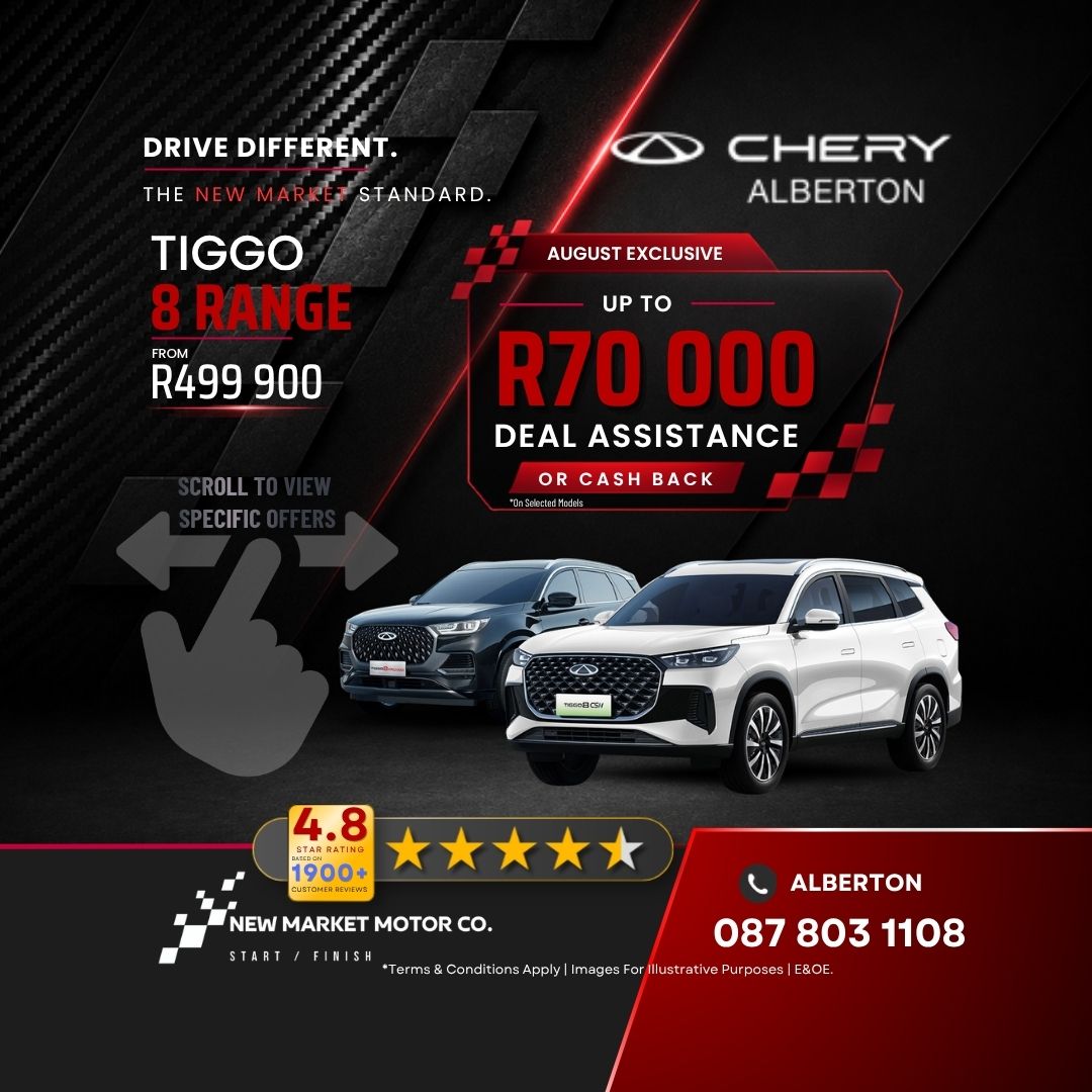 Chery Tiggo 8 Range