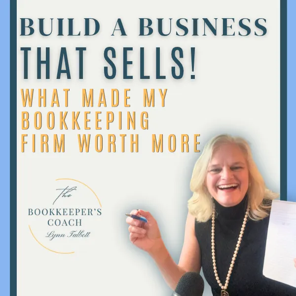 Build a Bookkeeping Business That Sells