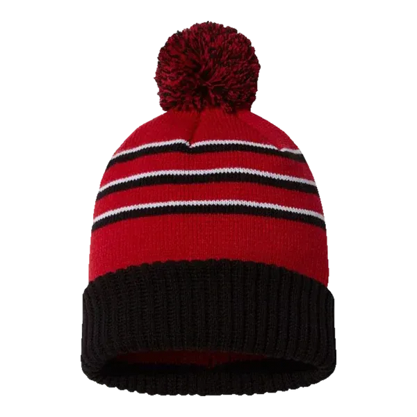 Pom Knit Beanie