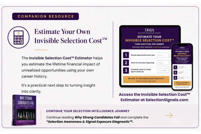 Invisible Selection Cost™ Estimator
