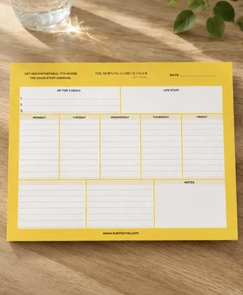 The Positive Habits Weekly Planner