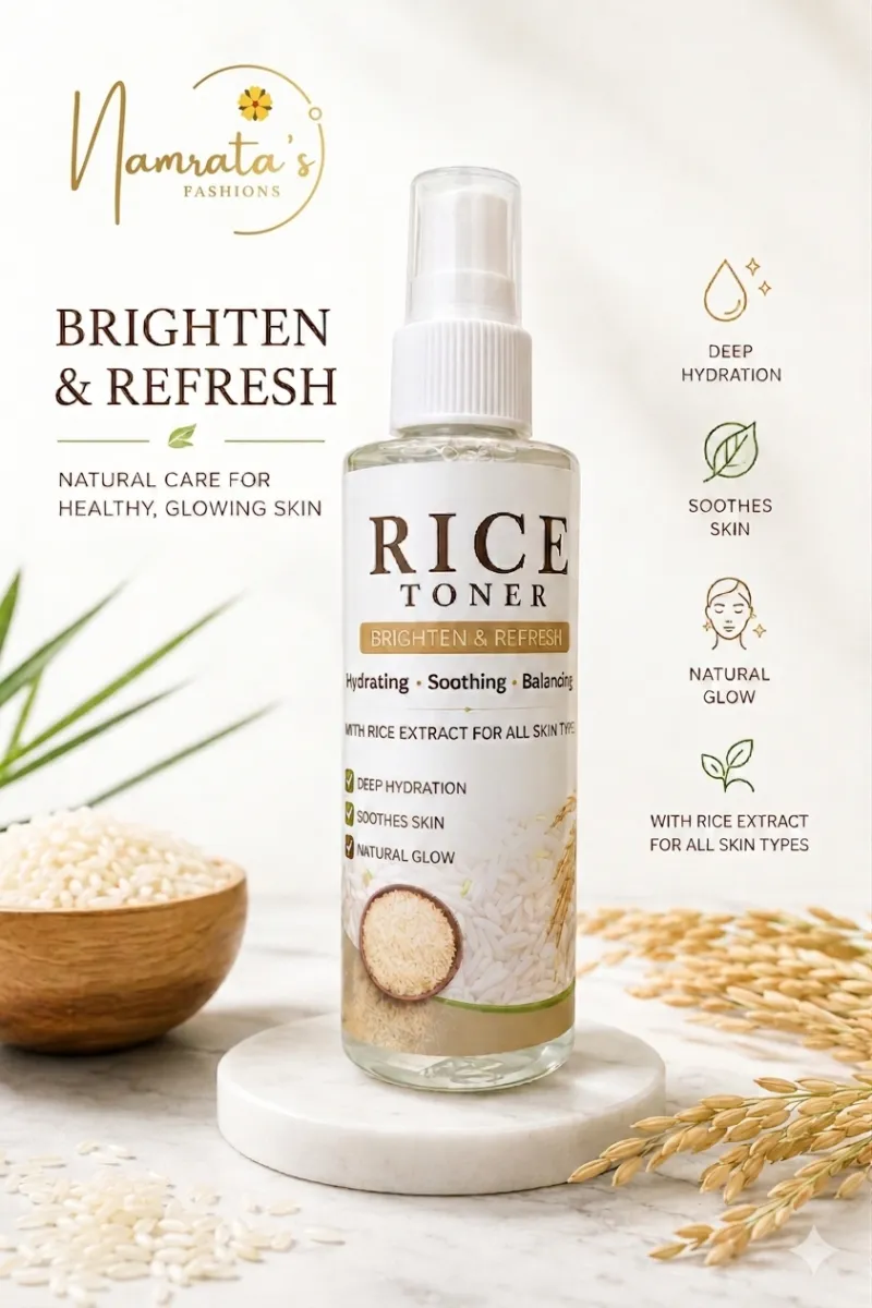 Natural Rice Toner : Brighten & Refresh