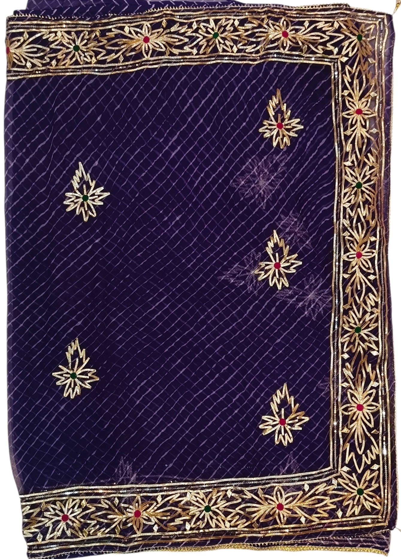 Lahariya with Kachha Gota Work 