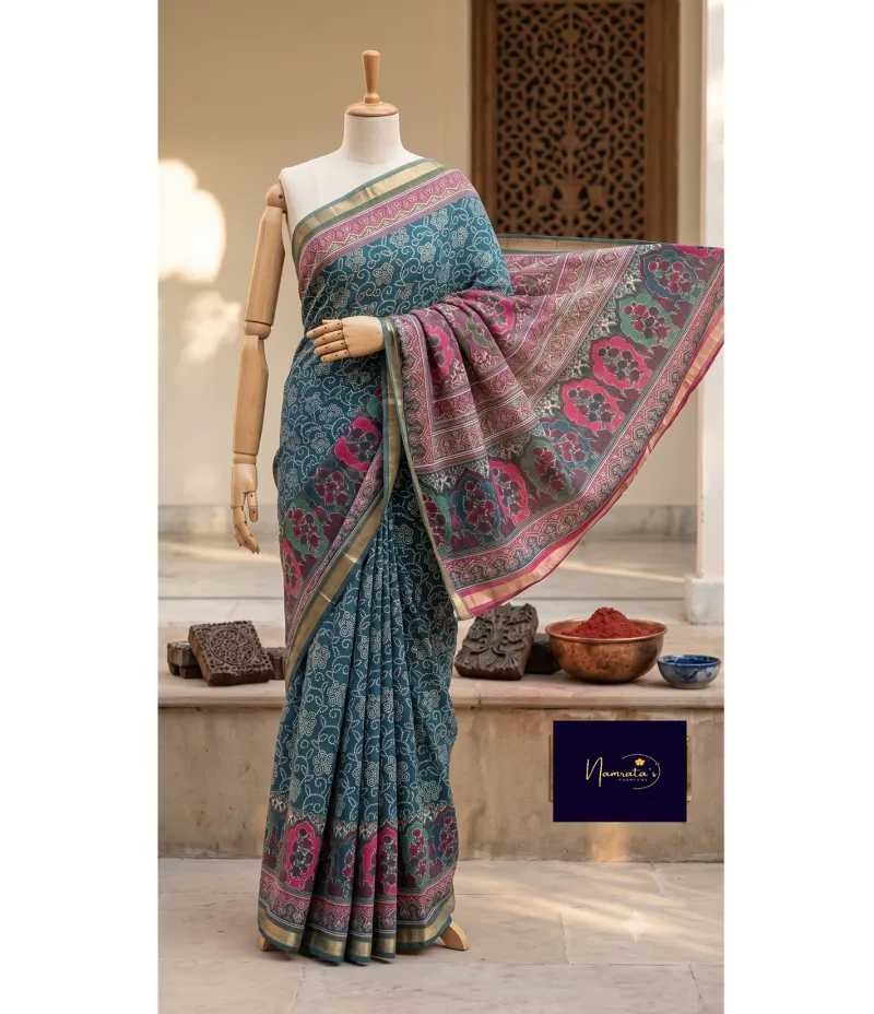MAL MAL COTTON-AJRAK BANDHEJ