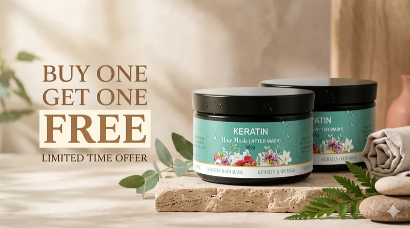 KERATIN HAIR MASK - BUY 1 GET 1 