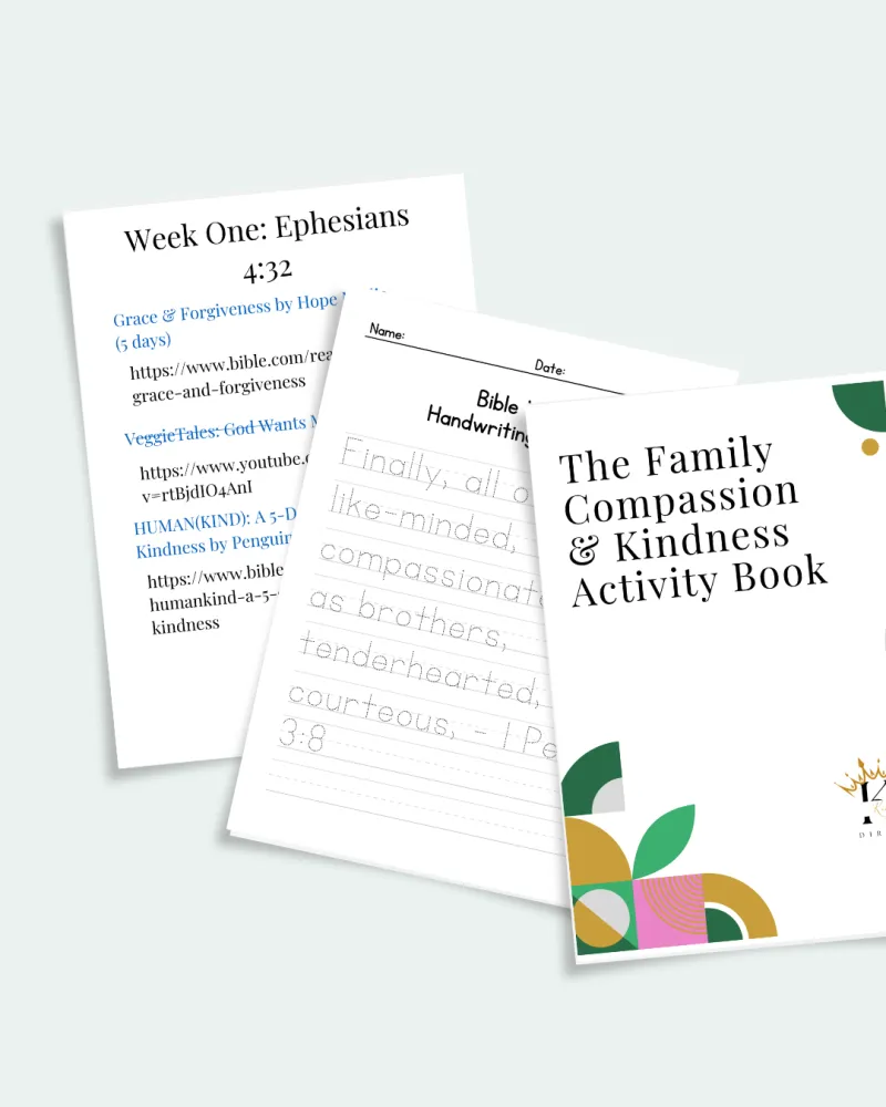 The Family Compassion & Kindness Activity Book