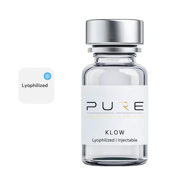 KLOW (BPC-157 / GHK-CU / TB-500 / KPV) 10mg/50mg/10mg/10mg/mL (3mL) - Lyophilized