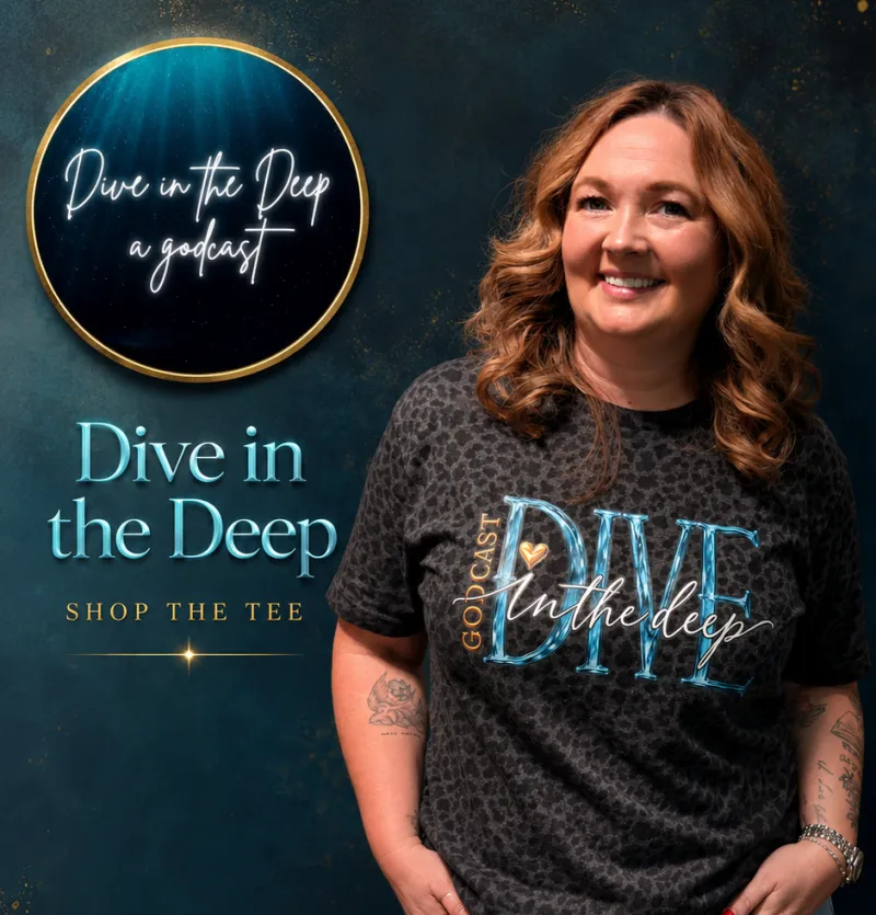 Dive in the Deep Godcast — Leopard Tee