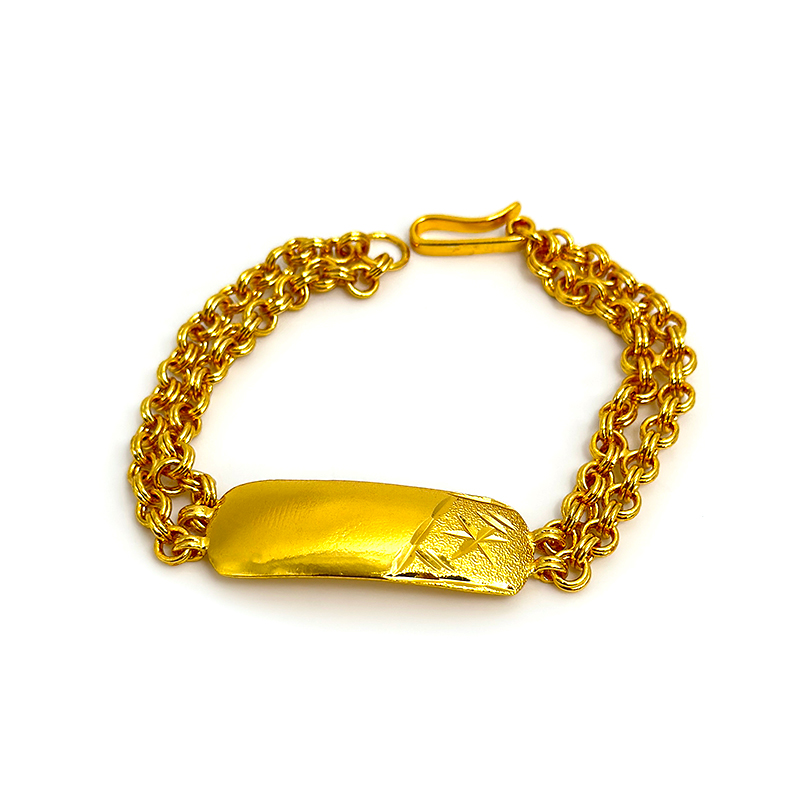 Double Cordon ID Bracelet