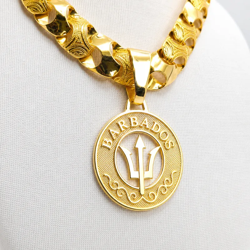 Barbados Medallion Big