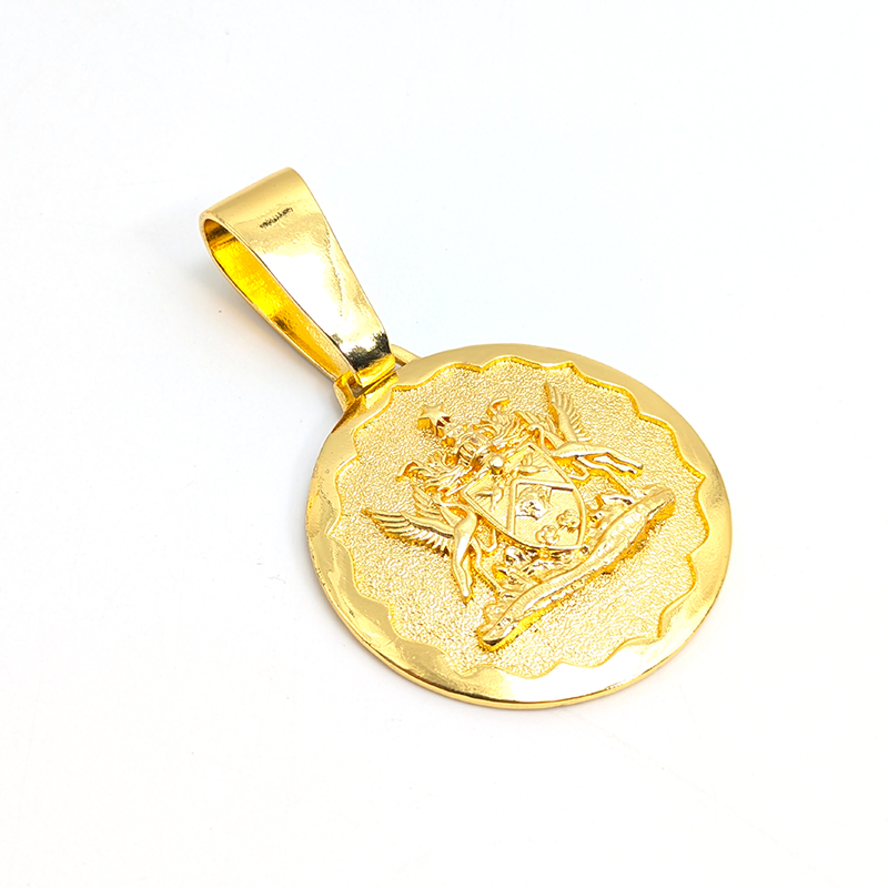 Coat of Arms Medallion Pendant 1 Inch 