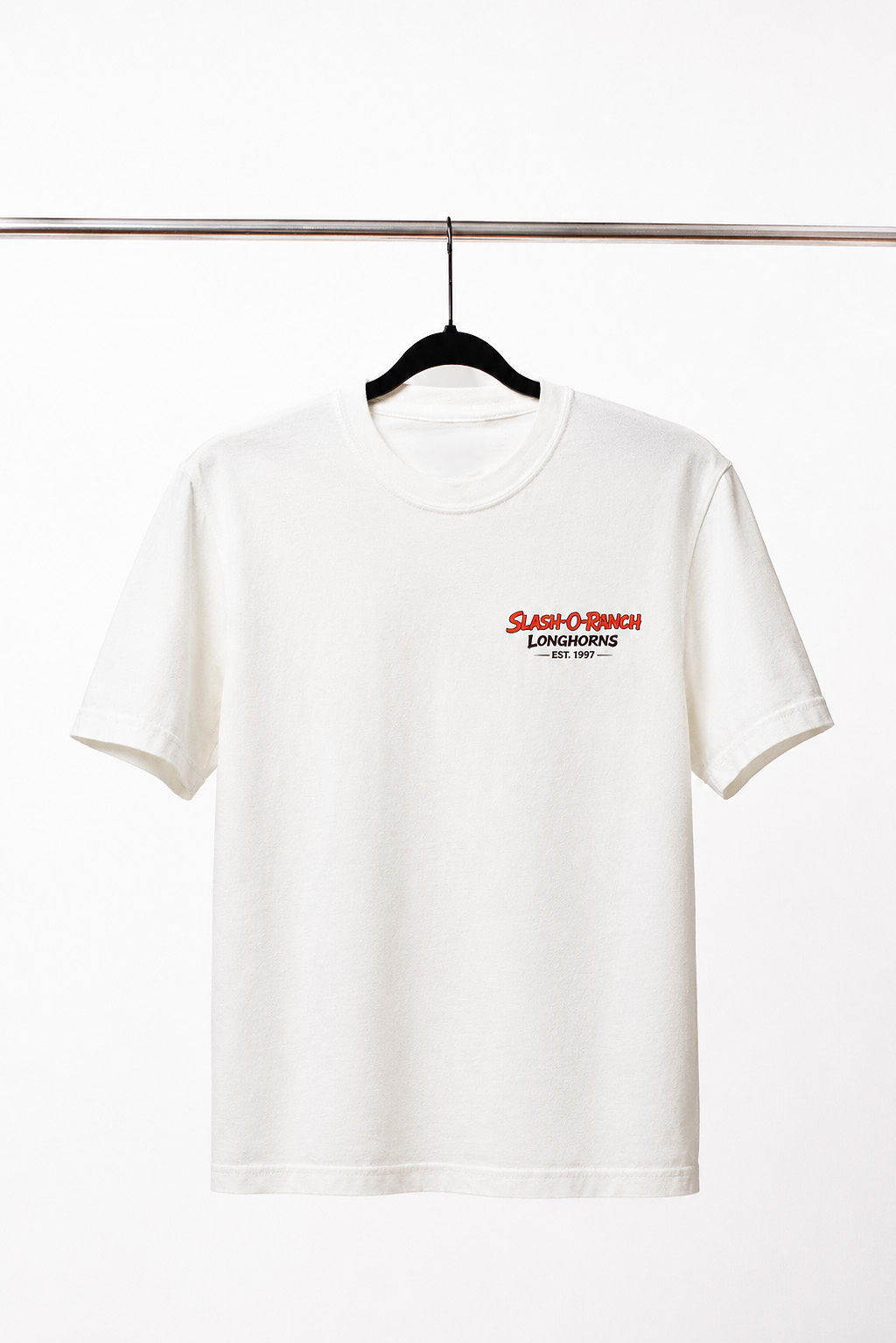 Longhorn Stampede Tee - White