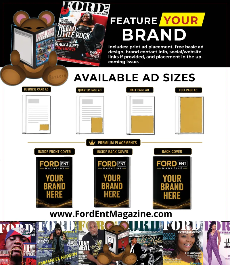 Print Magazine Ads - Black & Kinky Special issue