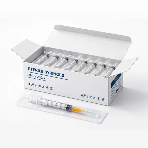 Box of 100 syringes