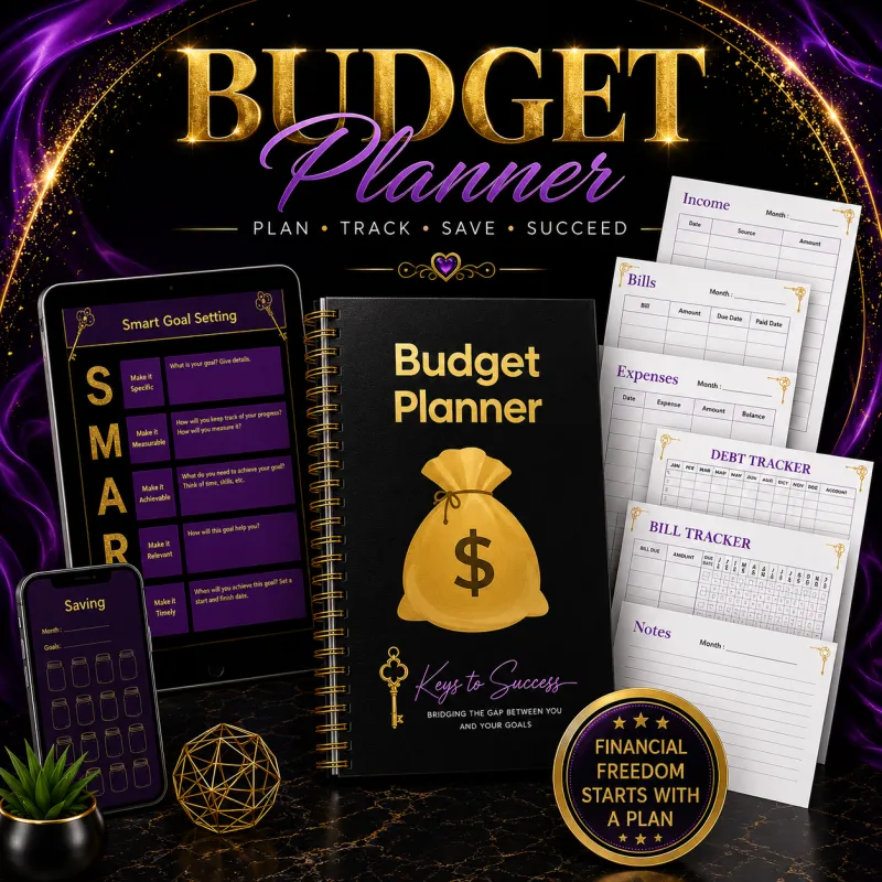 Keys to Success Budget Planner  