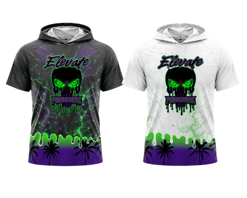 Short Sleeve Fishing Hoodie