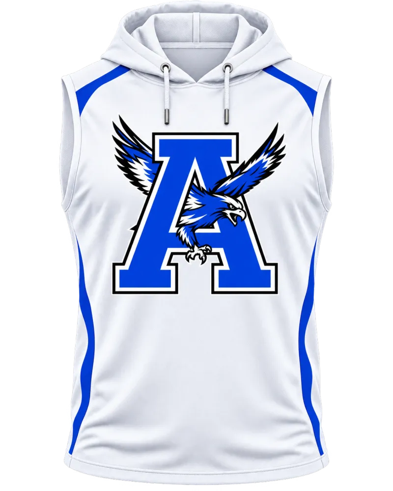 Blue Darters Sleeveless Dri-Fit with Hood