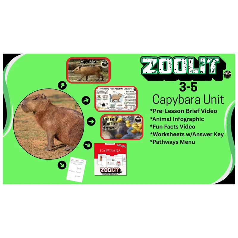 ZooLit - Capybara (3-5) Unit 