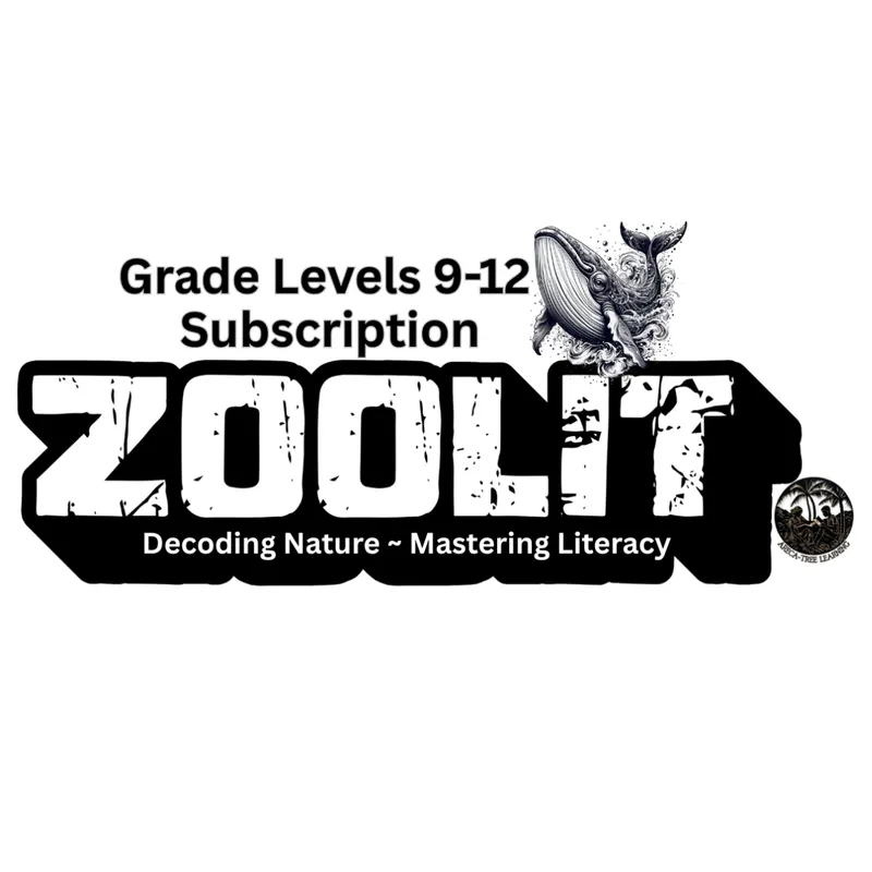 ZooLit Monthly Subscription - Grade Levels 9-12
