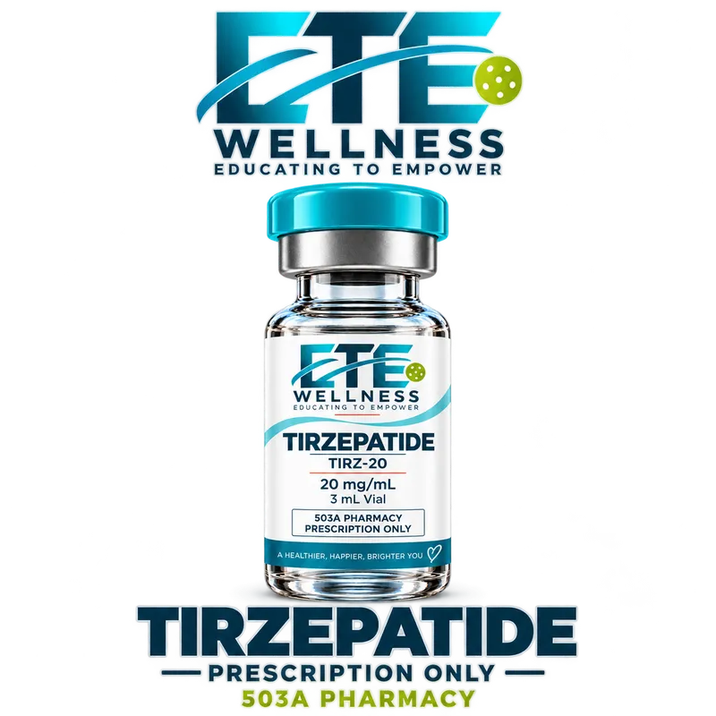 Tirzepatide  $133/mth -12 Week Supply