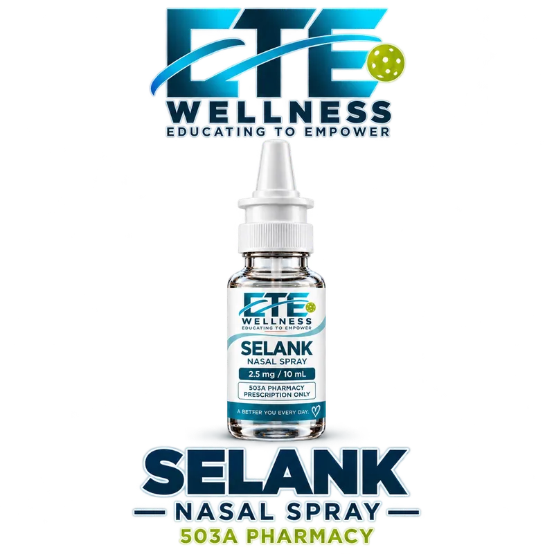 Selank Nasal Spray $115/mth - 8 week Supply