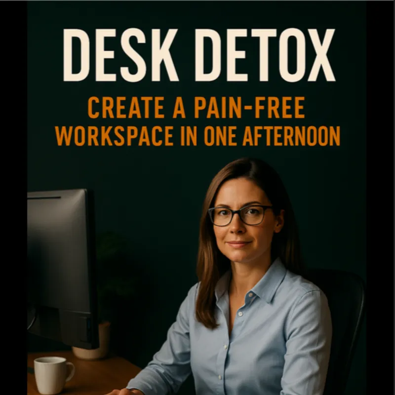 Desk Detox: Create a Pain-Free Workspace in One Afternoon