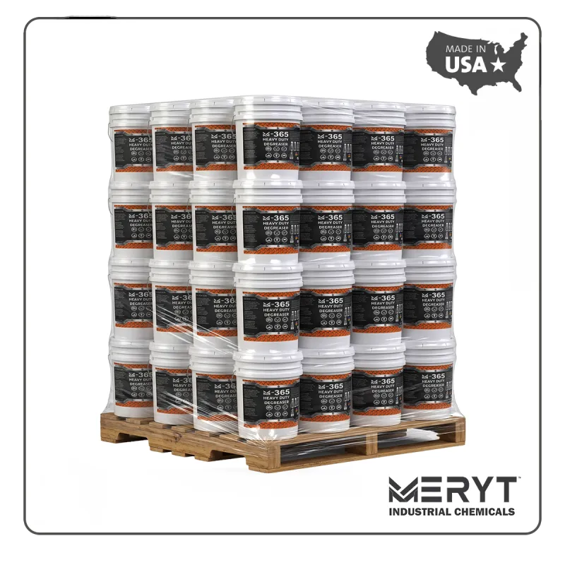 M365 Heavy-Duty Industrial Degreaser – Pallet of 48 Five-Gallon Pails
