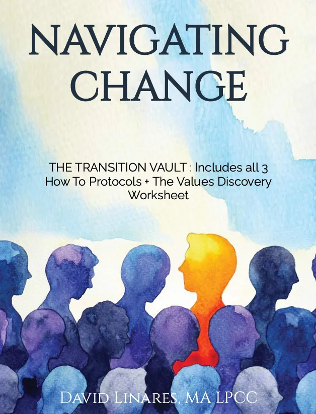 THE TRANSITION VAULT : Includes all 3 How To Protocols + The Values Discovery Worksheet
