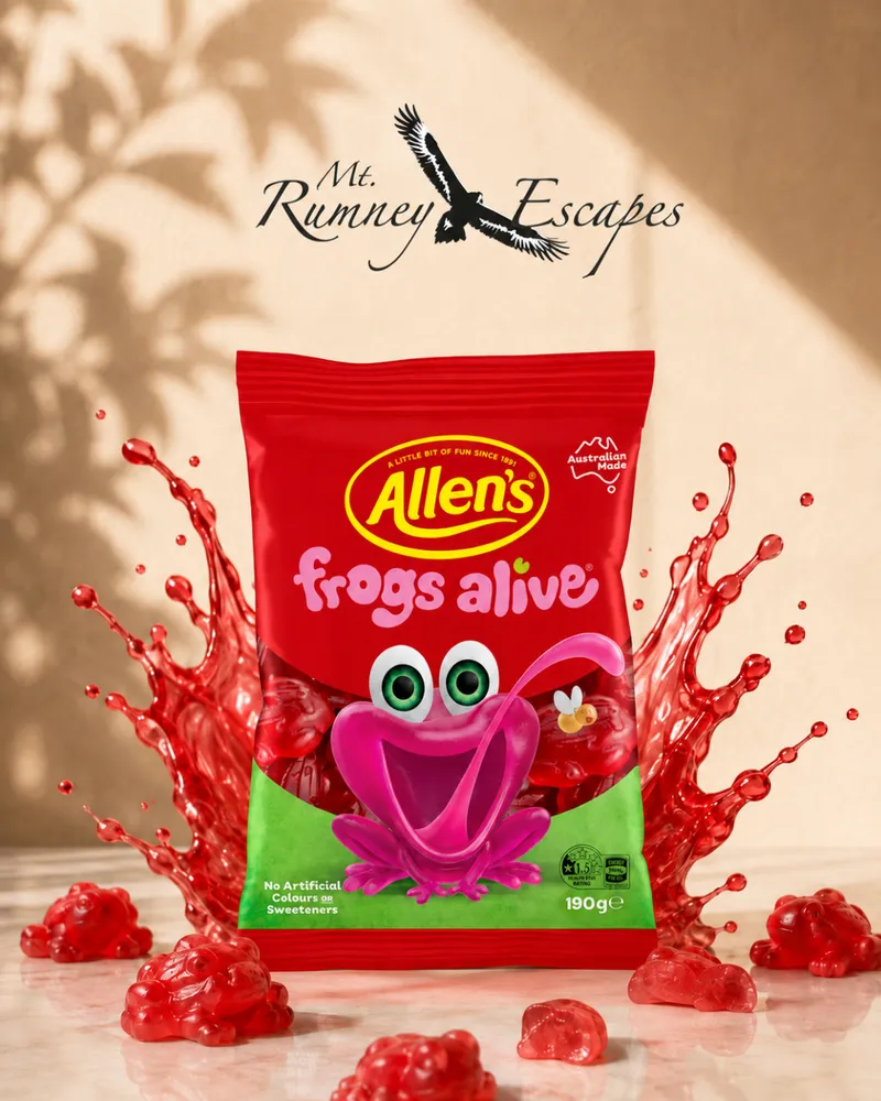 Allen’s Frogs Alive Lollies 190g