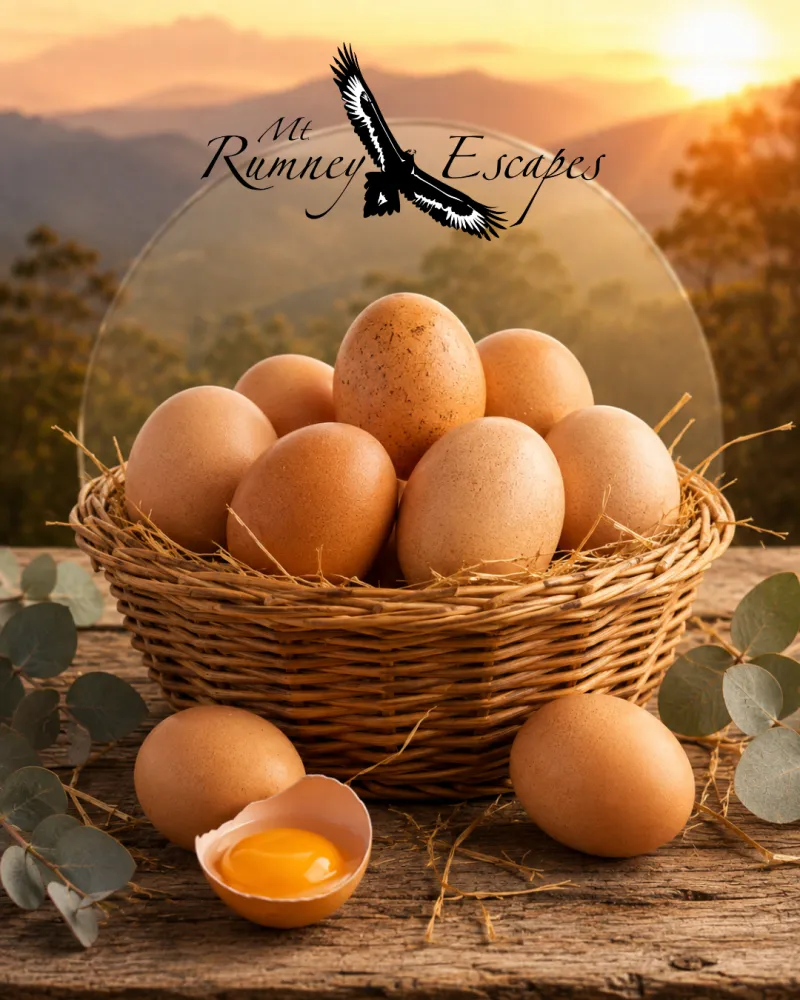 Mt Rumney Escapes Farm Fresh Eggs – 1 Dozen