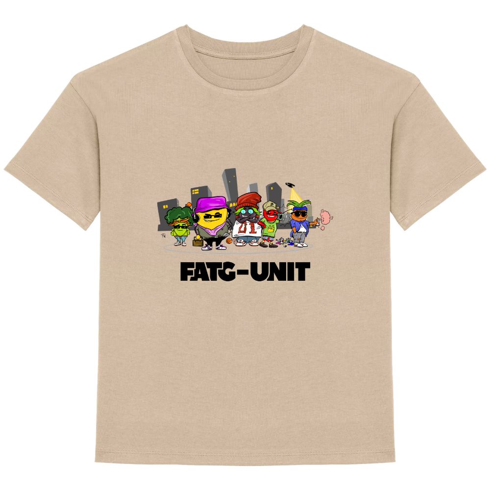 Kids t-shirt front FATG-Unit