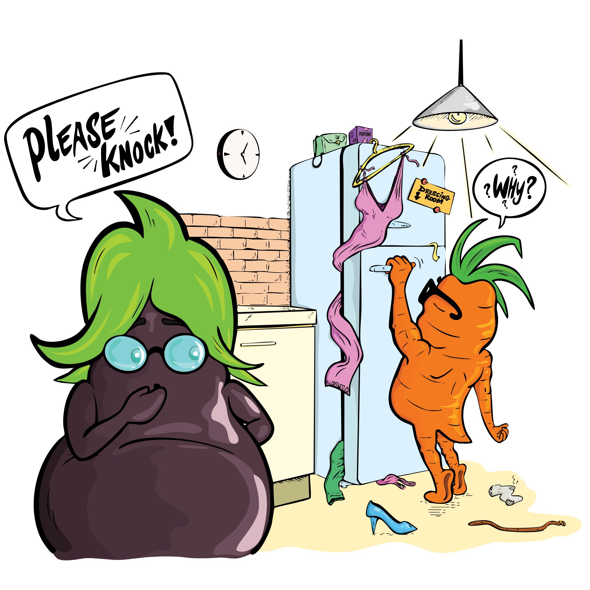 There's a salad dressing