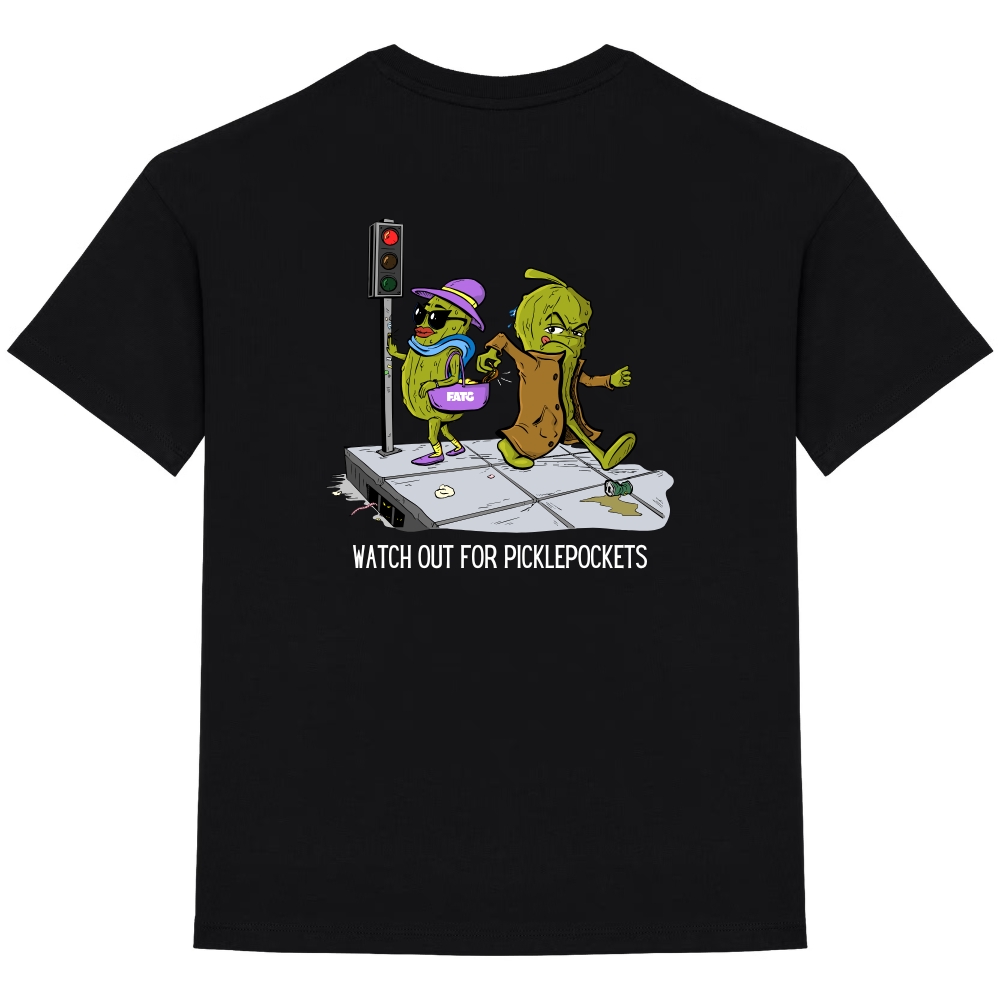 Kids t-shirt Watch out for picklepockets
