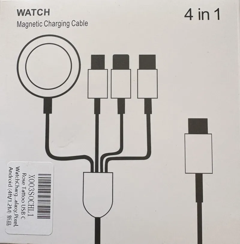 Magnetic Watch charging cable