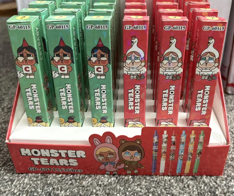 MONSTER TEAR GEL PENS! 3 for $10!