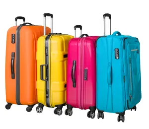 Colourful suitcases representing extended luggage storage